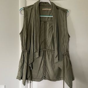 Olive Max Jeans Vest